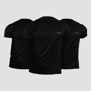GymBeam Men‘s TRN T-Shirt 3Pack Black