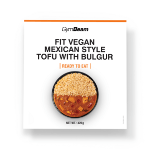 GymBeam FIT Vegan mexican style tofu with bulgur