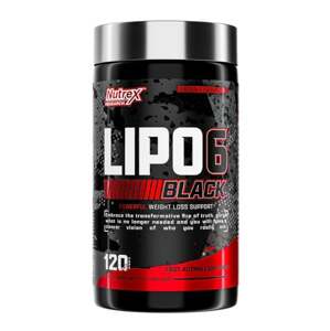 Lipo 6 Black 120 kaps - Nutrex