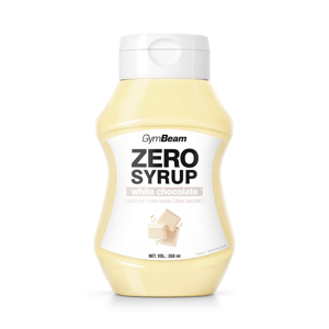 GymBeam ZERO SYRUP White Chocolate