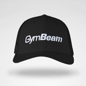 GymBeam Šilterica Mesh Panel Cap Black
