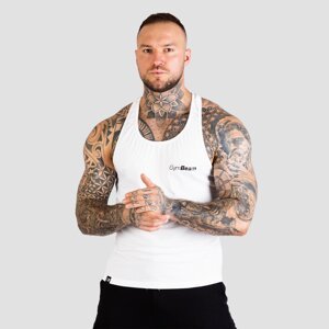 GymBeam Majica bez rukava Stringer Tank Top White
