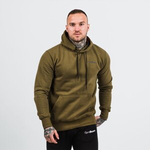 GymBeam Dukserica Athlete Military Green Black