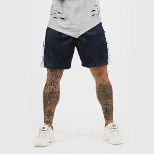 GymBeam Kratke hlače Vertical Navy