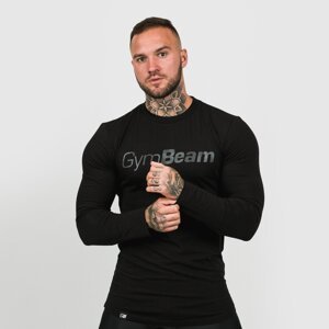 GymBeam Majica Long Sleeve Leisure Black