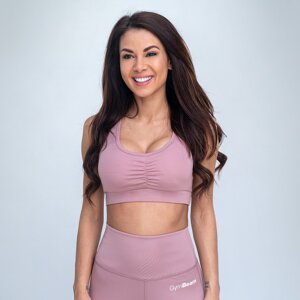 GymBeam Sportski grudnjak Fave Dusty Rose