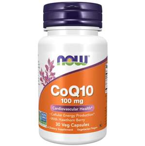 NOW Foods CoQ10 100 mg s Bobicama Gloga