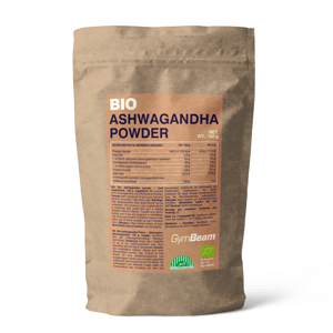 GymBeam BIO Ashwagandha u prahu