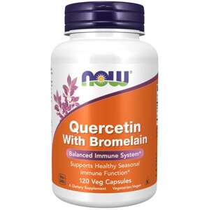NOW Foods Quercetin with Bromelain