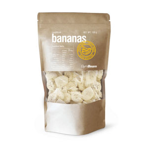 GymBeam Liofilizirane banane