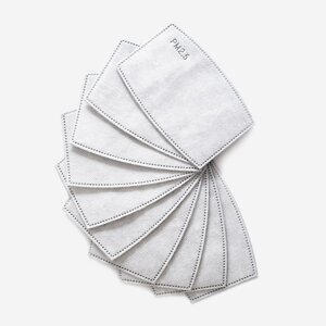 GymBeam Filter PM2.5 za Zaštitnu Masku za Lice 10 Pack
