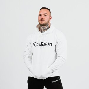 GymBeam Dukserica PRO Hoodie White