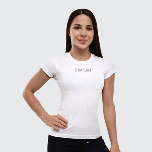 GymBeam Ženska Majica Kratkih Rukava FIT White