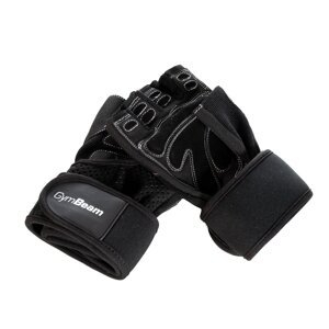 GymBeam Rukavice za fitness Wrap Black