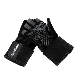 GymBeam Ženske zaštitne fitness rukavice Black