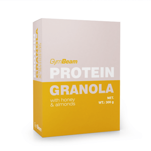 GymBeam Proteinska granola s medom i bademima