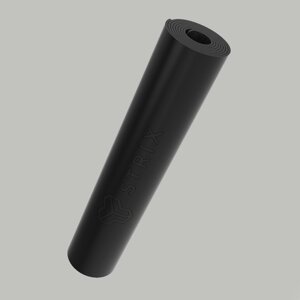 Podloga za vježbanje Yoga Mat Black STRIX