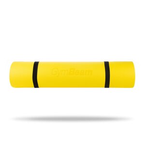 Gymbeam Podloga za vjezbanje Dual Yoga Mat Yellow/Grey