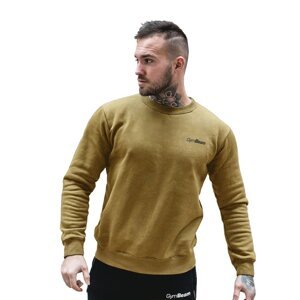 GymBeam Muška dukserica Basic Military Green