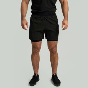 STRIX 2in1 Muške kratke hlače black