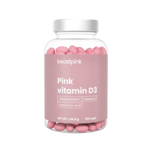 BeastPink Pink Vitamin D3 2000 IU