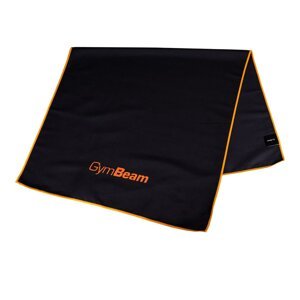 GymBeam Brzosušeći sportski ručnik Black/Orange