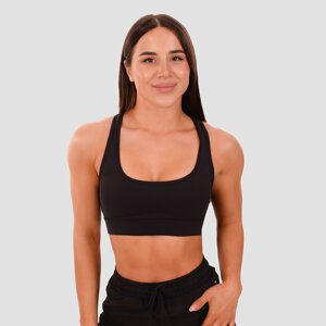 GymBeam Sportski grudnjak Mesh Panel Black
