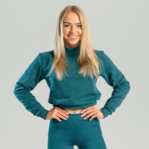 STRIX Ženska majica dugih rukava Essential High Neck Deep Teal