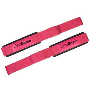 GymBeam X-Grip Lifting Straps pink