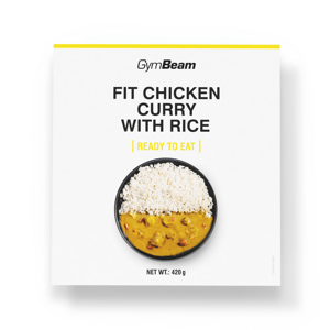 GymBeam FIT Chicken curry with rice Ready to eat