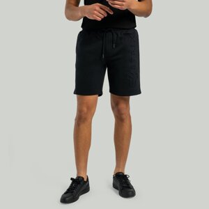 STRIX Embossed Shorts Black