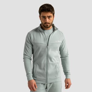 GymBeam Muška dukserica Zip Up Limitless Eucalypt