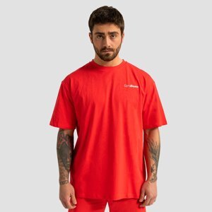 GymBeam Limitless Oversized T-shirt Hot Red