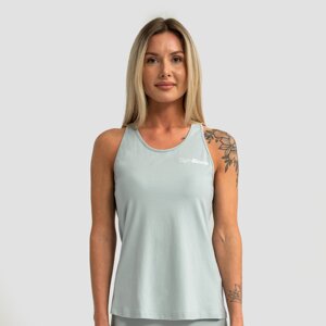 GymBeam Ženska majica bez rukava Limitless Eucalypt