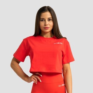 GymBeam Ženski Crop Top Limitless Hot Red