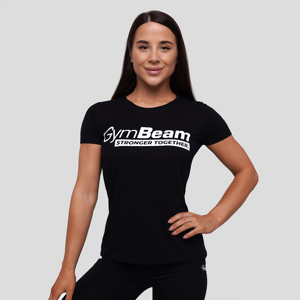 GymBeam Women‘s Stronger Together T-shirt Black