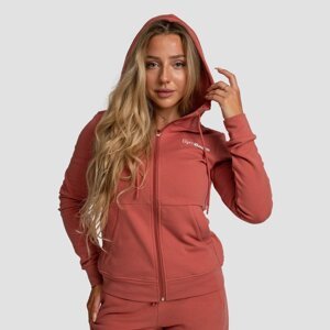 GymBeam Women‘s Limitless Zip Up Hoodie Cinnamon