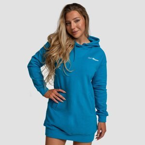 GymBeam Women‘s Limitless Longline Hoodie Aquamarine
