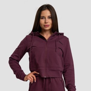 GymBeam Women‘s Zip-up Hoodie TRN Eggplant
