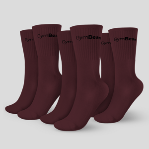 GymBeam 3/4 Socks 3Pack Eggplant