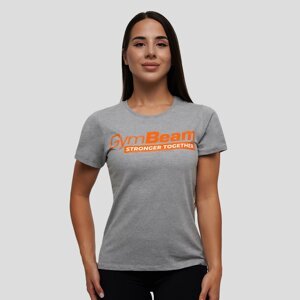 GymBeam Women‘s Stronger Together T-shirt Grey