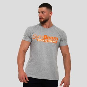 GymBeam Stronger Together T-shirt Grey