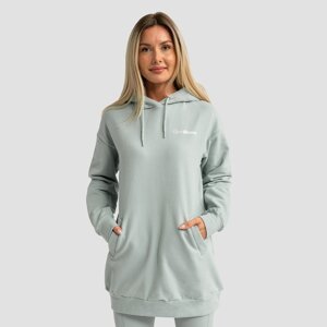 GymBeam Ženska dukserica Limitless Longline Eucalypt