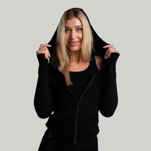 STRIX Women‘s MERINO I Zip Up Hoodie Black