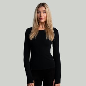 STRIX Women‘s MERINO I Long Sleeve Tee Black