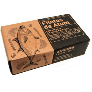 Aveiro Tuna fileti u maslinovom ulju s narančom i cimetom 120 g
