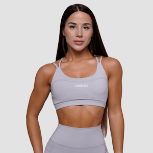 GymBeam FIT Sports Bra Mist Grey - GymBeam
