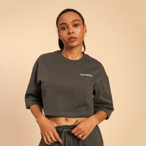 BeastPink Women‘s Serenity Cropped T-shirt Shadow