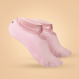BeastPink Grip Yoga Socks Pink