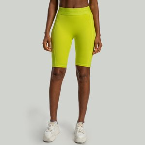 STRIX Women‘s Lunar Biker Shorts Chartreuse